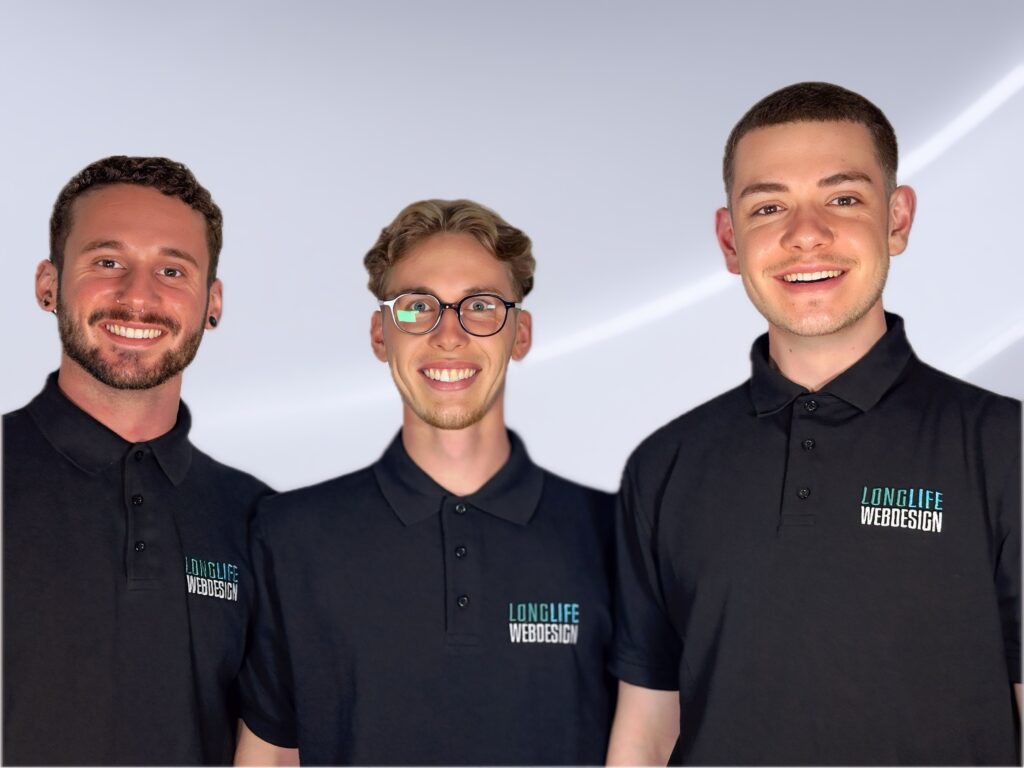 Team Longlife Webdesing, Johannes Schmuck, Johannes Lühr, Tim Dressel